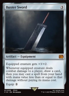 Buster Sword Final Fantasy